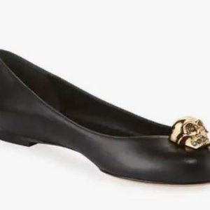 Alexander McQueen Skull Ballet Flats - size 40